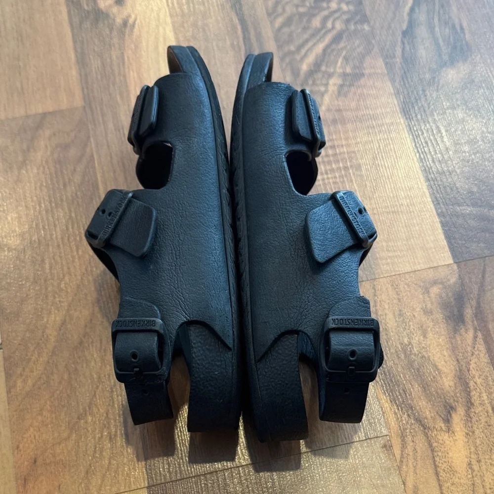 Birkenstock Black Double-Strap Sandals